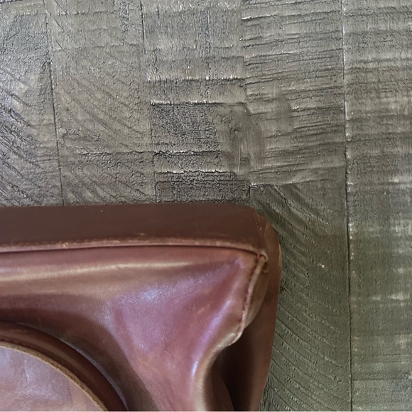 Alba bag Classic brown Leather zippy work tote - Picture 10 of 16